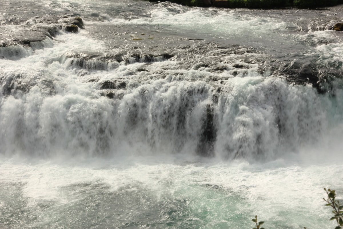 waterfalls, river, spring, hot spring, water, waterfall, landscape, seascape, foam, wave