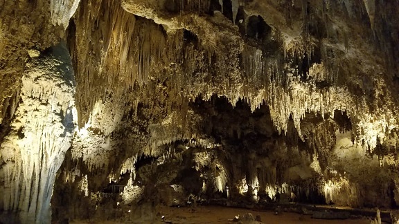 cave, deep, formation, shadow, underground, landscape, limestone, park, rock, inside