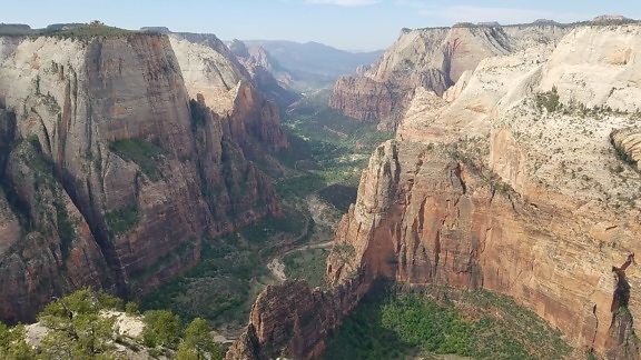 Canyon, Panorama, roccia, nazionale, orizzontale, Valle, Parco, burrone, montagna, natura