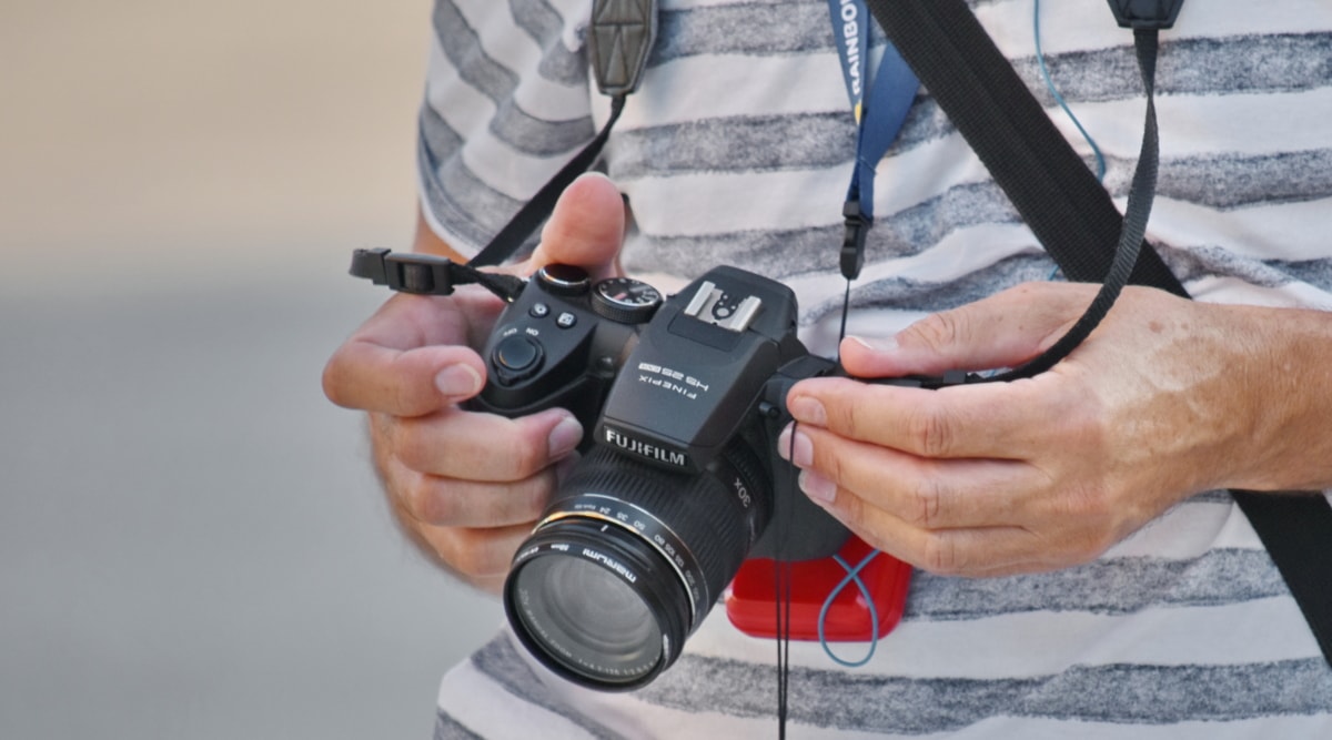 camera, photographer, zoom, equipment, lens, electronics, technology, outdoors, people, leisure