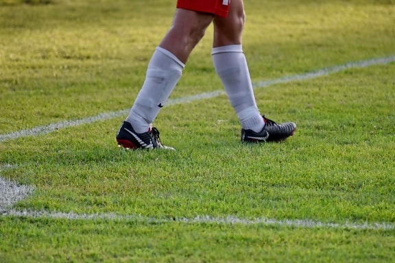 ъгъл, футболист, обувки, футбол, спортист, футбол, топка, спорт, играч, крак