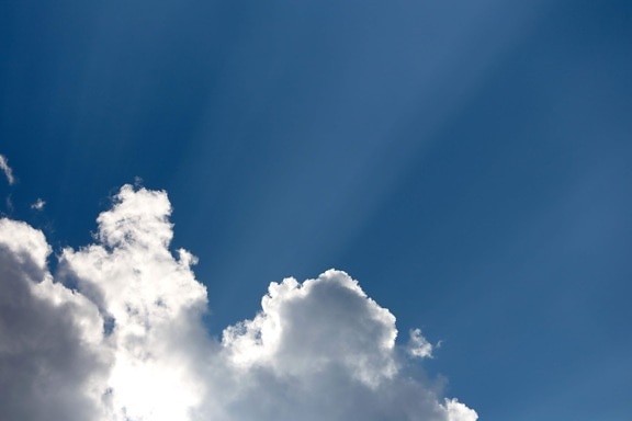 blue sky, clouds, meteorology, ozone, sunrays, sunshine, wind, cloud, air, climate