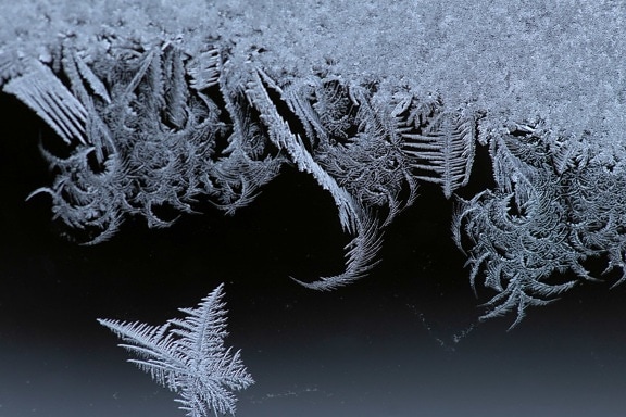 beautiful, frost, frosty, ice crystal, snowflakes, ice, snow, crystal, winter, frozen