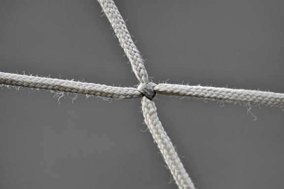 nylon, stram, Web, knude, fastener, reb, monokrom, streng, styrke, udendørs