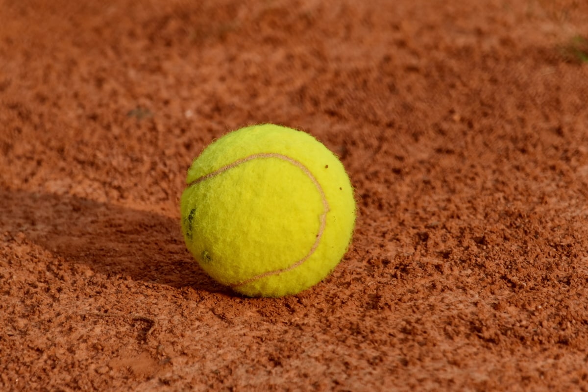 ball, competition, game, sport, tennis, equipment, ground, soil, recreation, outdoors