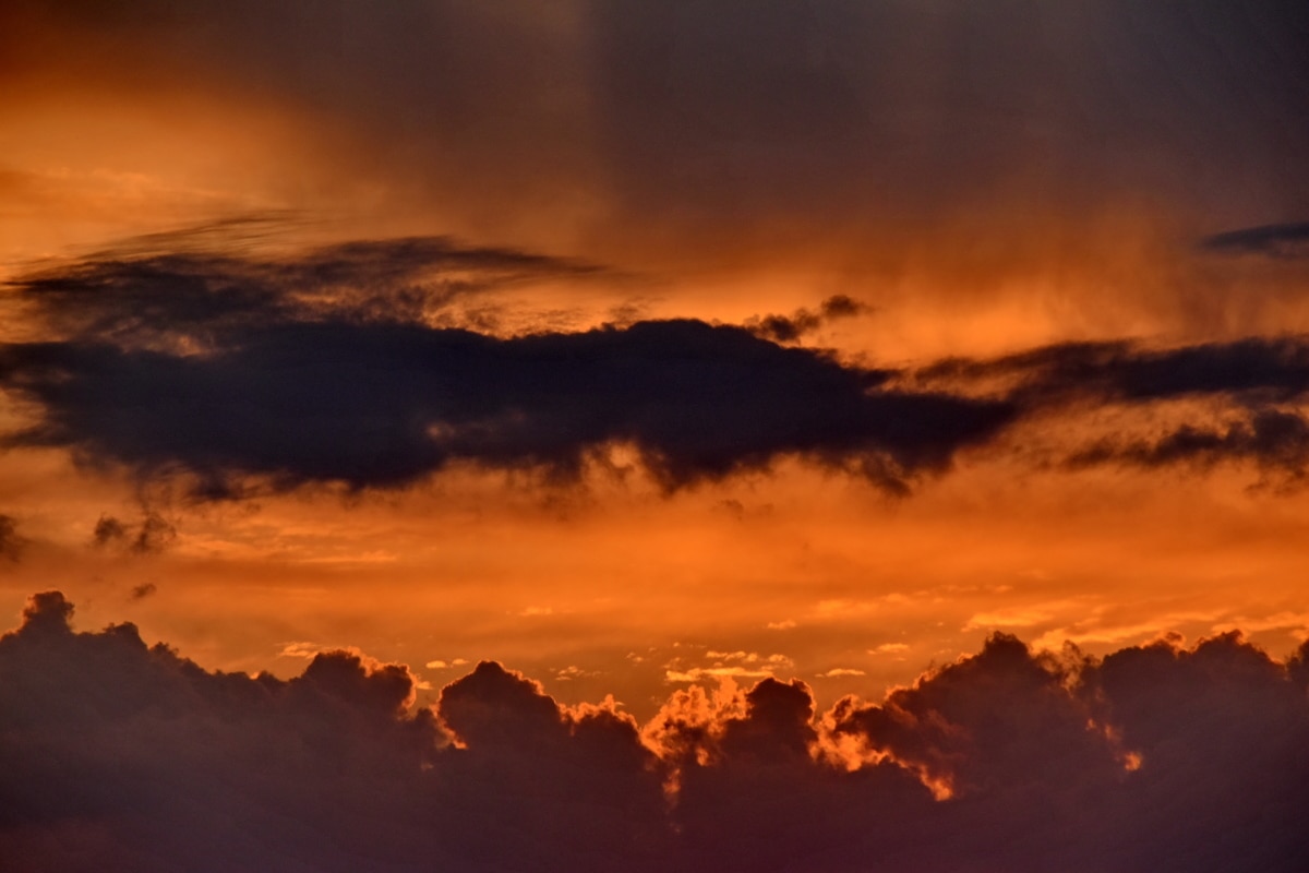 clouds, dramatic, yellowish brown, cloud, atmosphere, backlight, color, dawn, daylight, dusk