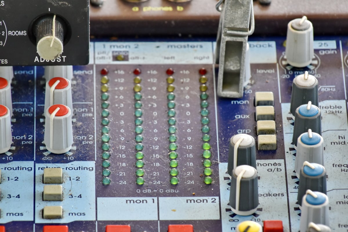 Amplificator, Analog, echipamente, intensitatea, profesionale, sunet, electronice, comutator, mixer, audio