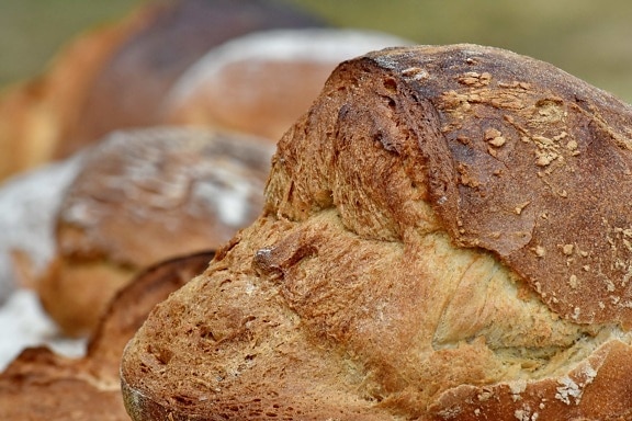 パン, 朝食, 新鮮です, 自家製, 小麦, 焼き菓子, 食品, 小麦粉, ベーキング, ライ麦