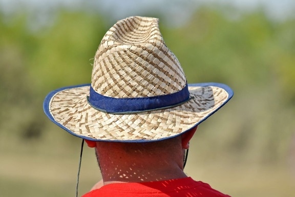 hat, 热, 稻草, 夏季, 服装, 覆盖, 户外活动, 夏天, 性质, 人
