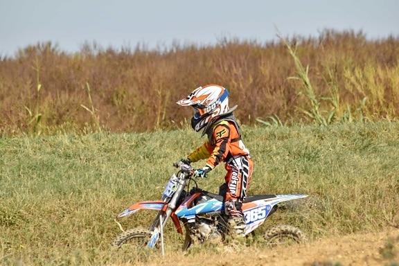 child, motocross, motorcycle, motorcyclist, speed, sport, activity, championship, competition, contest