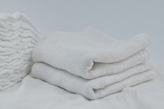 lona, algodão, fralda, suave, toalha, roupa de cama, Inverno, móveis, conforto, pureza