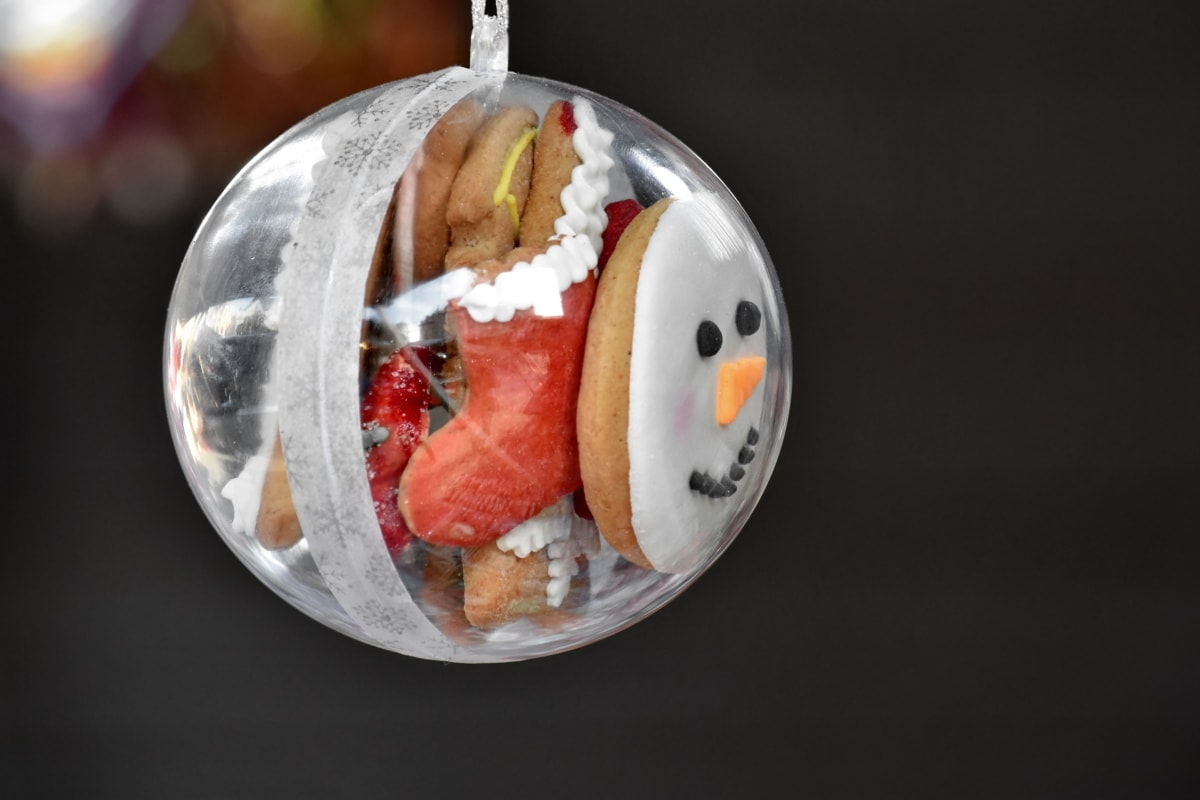 candy, christmas, cookies, decoration, hanging, holiday, food, meal, plate, delicious