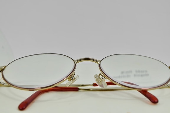 knjiga, naočale, okvir, staklo, uvećanja, OPTOMETRIJSKA, čitanje, naočale, leća, retro