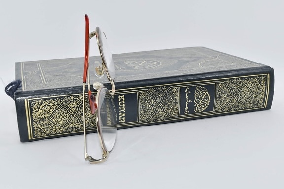 arabic, book, eyeglasses, holly, Islam, language, literature, old, paper, wisdom