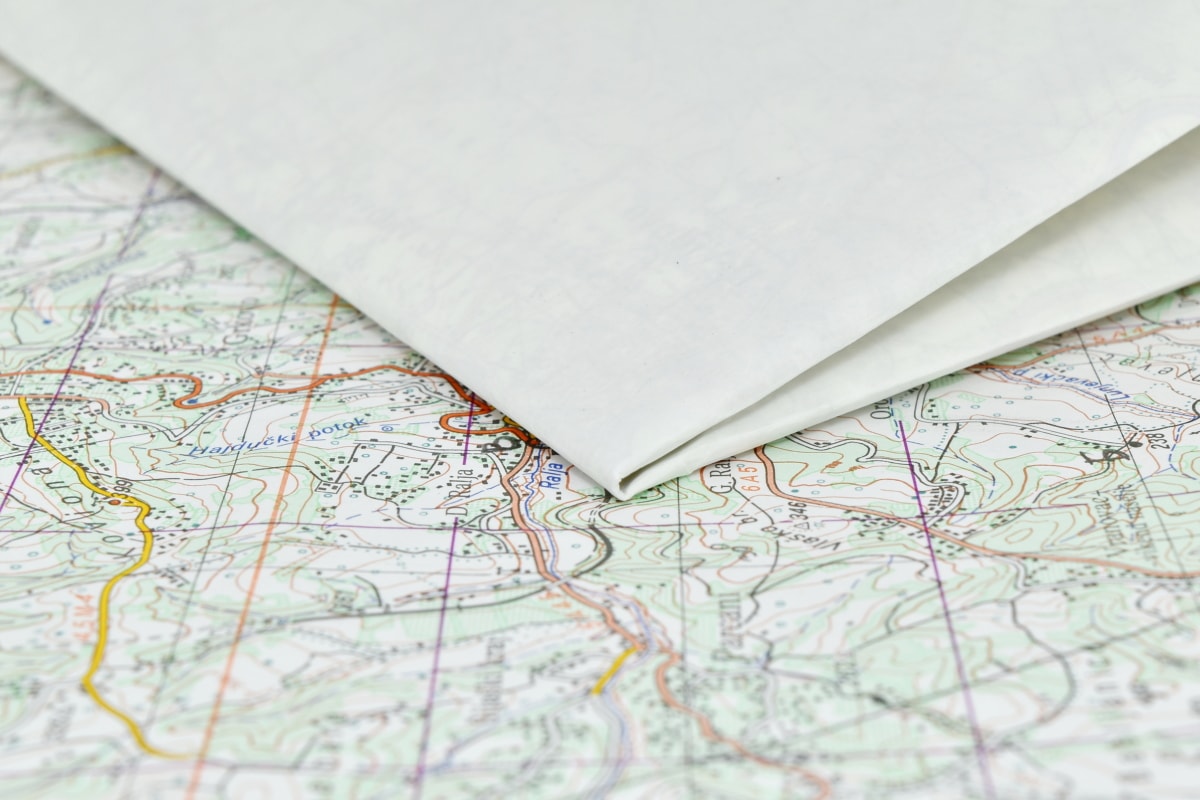 Geografia, localização, mapa, papel, documento, gráfico, Atlas, imprimir, página de vídeo, texto