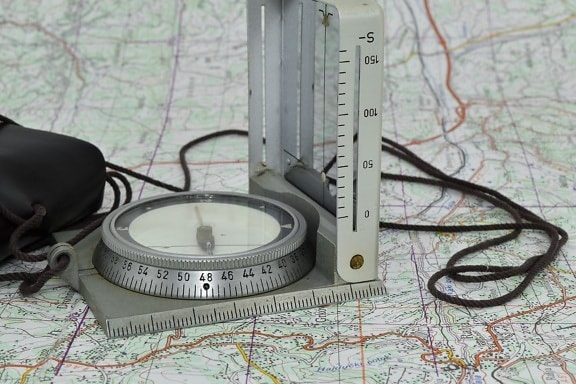magnet, navigation, compass, precision, instrument, measure, tool, equipment, retro, discovery