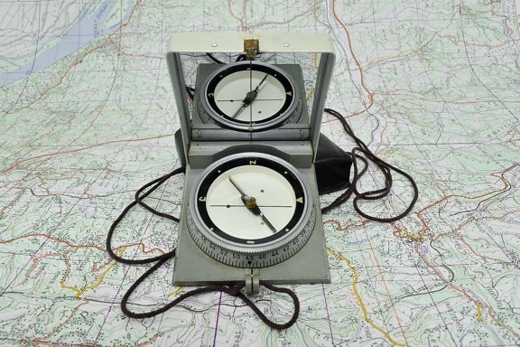 kompas, geografi, beliggenhed, magnet, spejl, behov, instrument, teknologi, kort, navigation