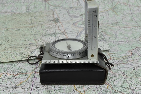 compass, detail, distance, location, navigation, north side, old, tool, device, measure