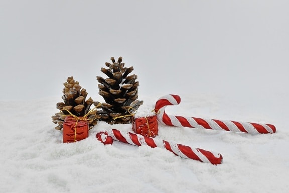 ünnepe, keresztény, kereszténység, Karácsony, tűlevelűek, dekoráció, ajándékok, ünnep, hó, téli
