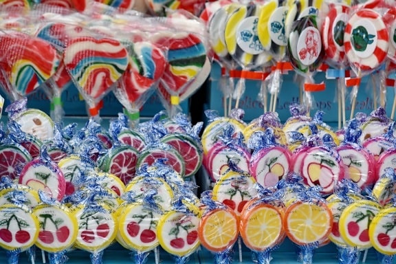 сладкарски изделия, бонбони, декорация, традиционни, партия, празник, забавно, много, фестивал, цвят