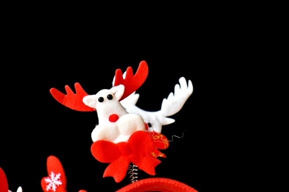 クリスマス, 装飾, 鹿, 面白い, トナカイ, おもちゃ, カリブー, 自然, アート, グッズ