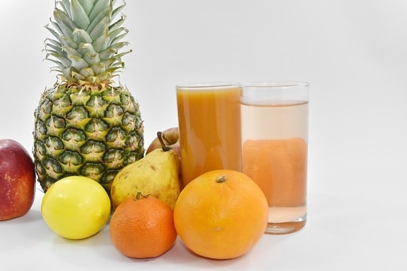 narančina kora, naranče, ananas, sirup, citrus, sok, hrana, narančasta, proizvod, voće