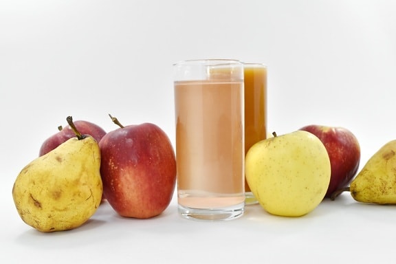 τα μήλα, ποτών, χυμός φρούτων, αχλάδι, σιρόπι, μήλο, διατροφή, νόστιμα, τροφίμων, βιταμίνη