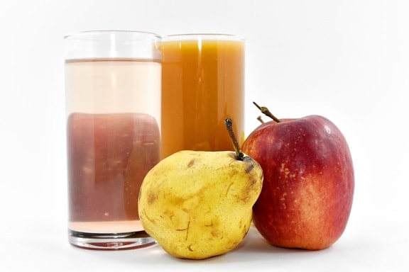 Äpple, färska, frukt, fruktjuice, päron, sirap, friska, juice, hälsa, äpplen