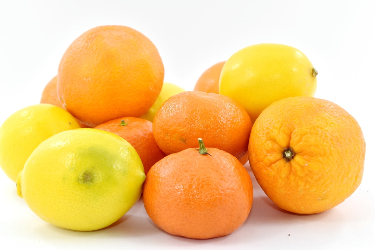 citrusové, čerstvý, ovoce, pomerančová kůra, tropický, oranžová, mandarinka, mandarinka, vitamín, zdraví