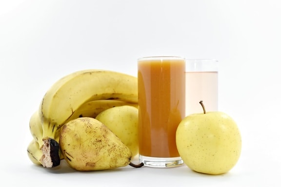 사과, 바나나, 건강 한, 배, 시럽, 과일, 다이어트, 애플, 음식, 건강