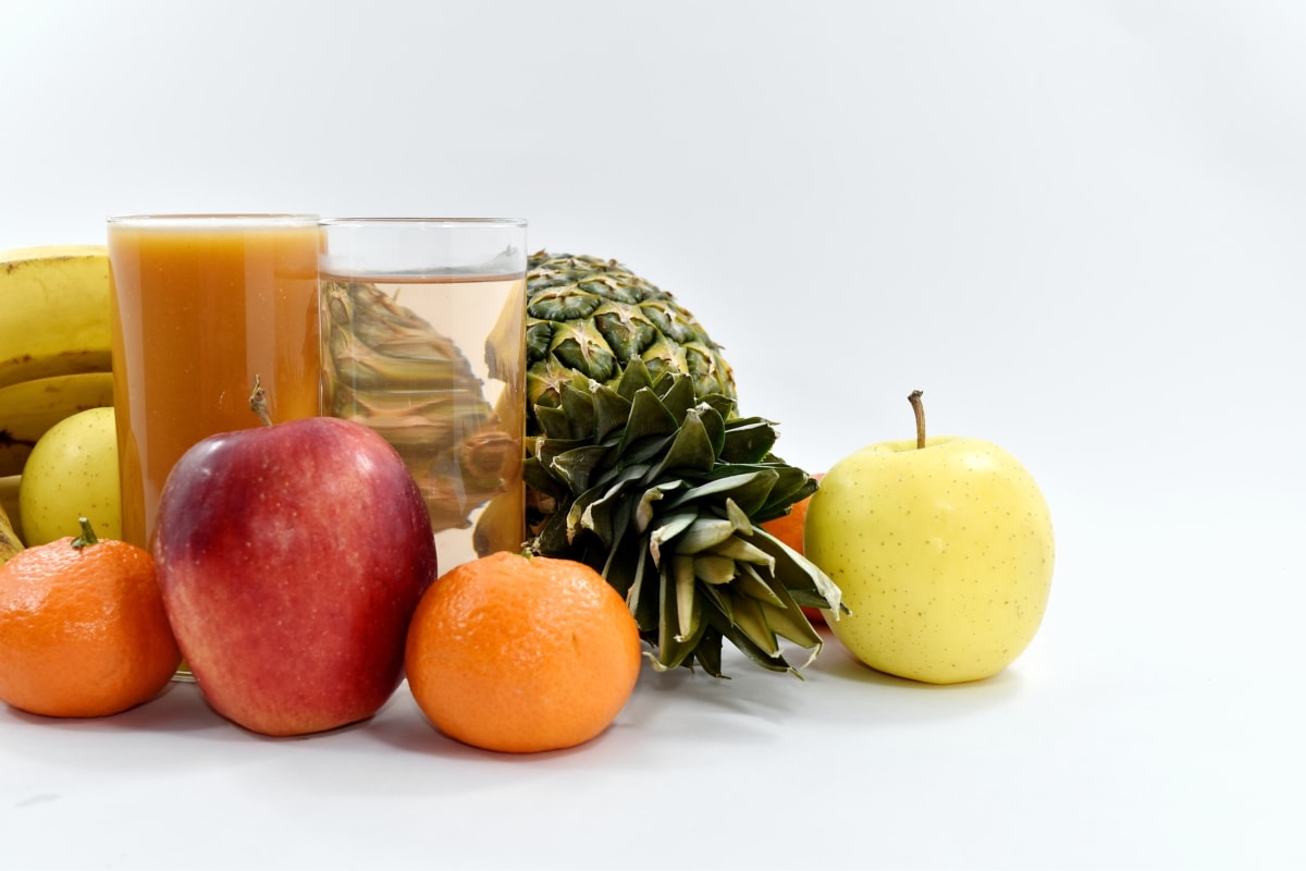 Mandarin, vitamin, sunn, sitron, eple, frukt, oransje, sitrus, mat, helse