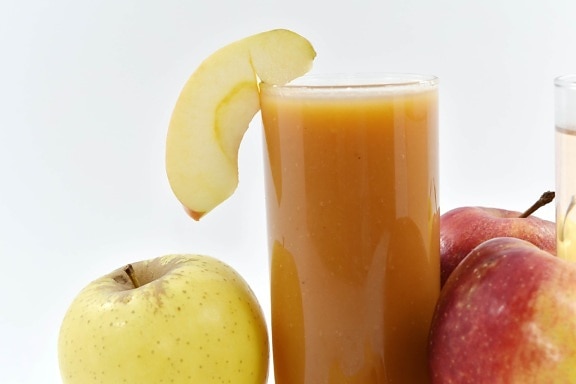 jablká, nápoj, Raňajky, koktail na báze ovocia, ovocné šťavy, sirup, vegánska, Diéta, chutné, čerstvé
