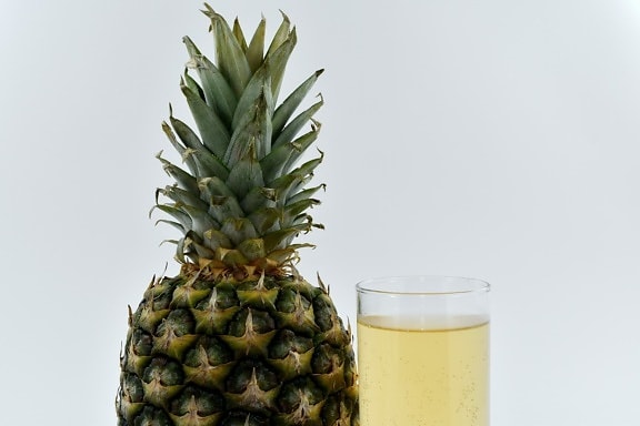 drankje, exotische, fruit cocktail, organische, ananas, vrucht, tropische, voedsel, produceren, natuur