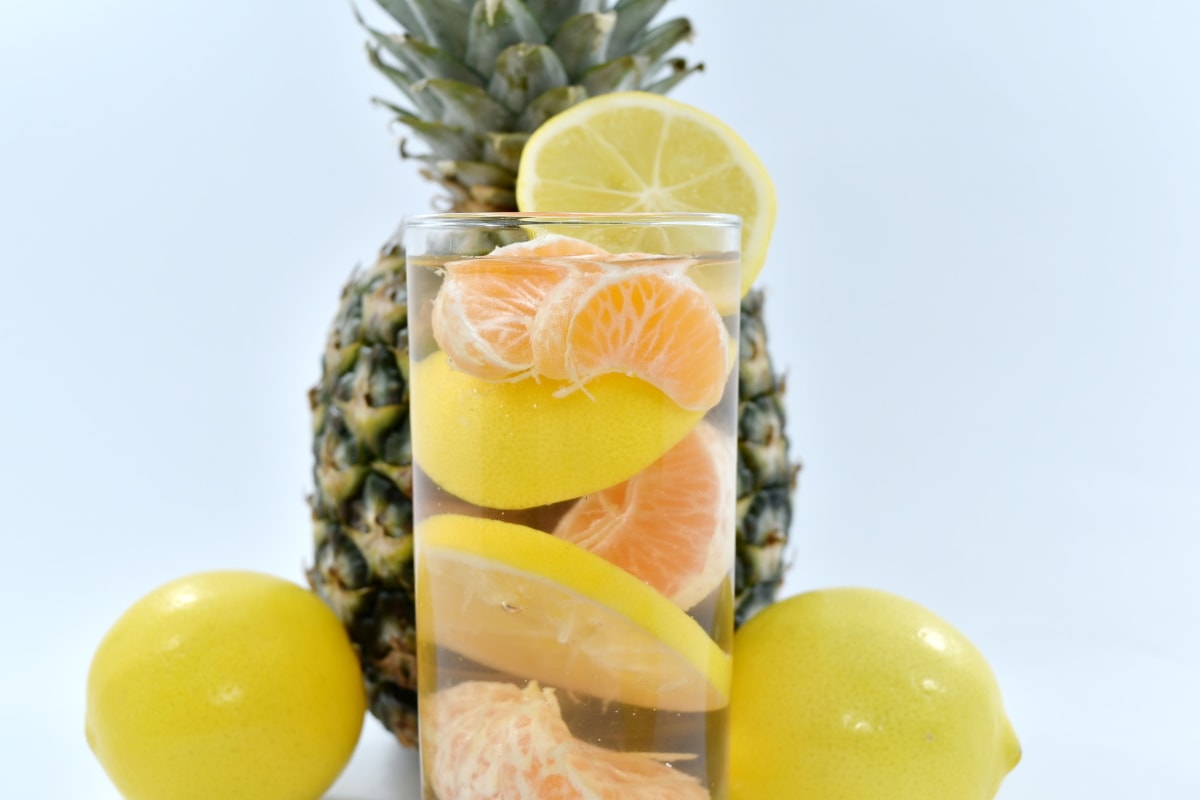 citrus, ovocné šťavy, limonáda, transparentné, voda, vitamín, ovocie, zdravie, citrón, čerstvé