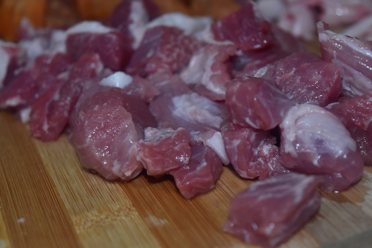 carne, músculo, preparação, carne crua, carne de porco, comida, carne de bovino, ingredientes, bife, jantar