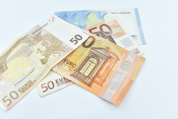 euro, European, paper money, twenty, money, business, finance, paper, bank, savings