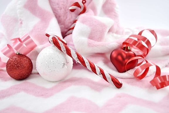 сердце, праздник, любовь, новый год, орнамент, романтический, Рождество, розовый, традиционные, празднование