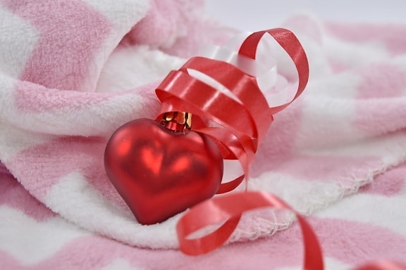 selimut, keanggunan, jantung, percintaan, romantis, handuk, Hari Valentine, Cinta, mewah, pernikahan