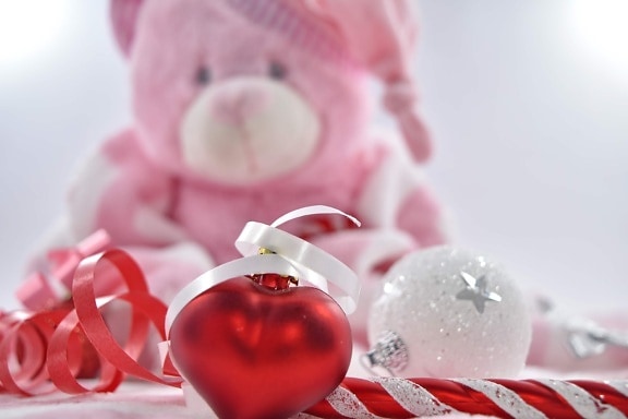 周年, 礼物, 心, 爱, 惊喜, 泰迪熊玩具, 情人节, 闪耀, 婚礼, 浪漫