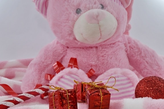 生日, 娃娃, 礼物, 泰迪熊玩具, 玩具, 传统, 手工, 爱, 乐趣, 围巾