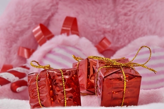 cumpleaños, regalos, paquetes, sorpresa, embalaje, regalo, paquete, decoración, cinta, presente