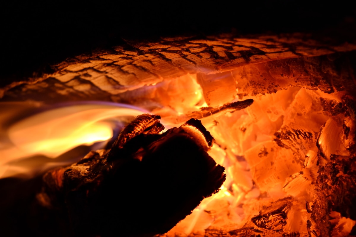 Kostenlose Bild Brennen Feuer Brennholz Flammen Warme Heiss Warm Flamme Esche Brennen