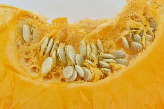 merapatkan, jeruk kuning, labu, biji labu, pemandangan, labu, sayur, makanan, sehat, nutrisi