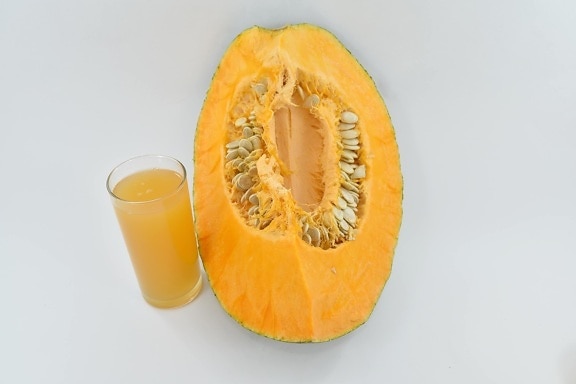 beverage, juice, pumpkin, pumpkin seed, syrup, vitamin, sweet, orange, fruit, healthy