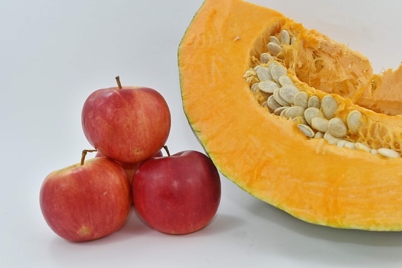 elma, balkabağı tohumu, kabak, vegan, diyet, sağlıklı, Organik, Kabak, meyve, vitamini