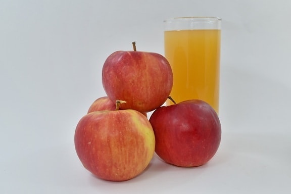 manzanas, coctel de frutas, jugo de fruta, saludable, orgánica, vegetariano, vitaminas, dieta, dulce, delicioso