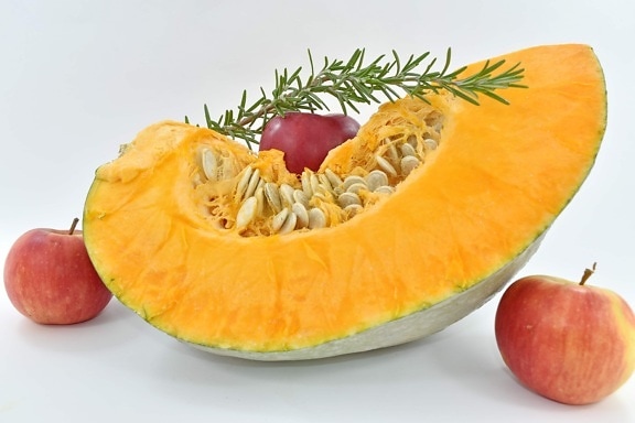 jablká, diétne, ovocie, tekvica, tri, čerstvé, vitamín, jedlo, zdravé, Výživa