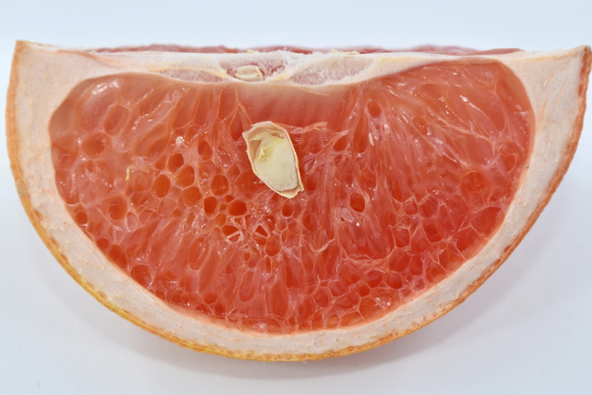 doorsnede, grapefruit, zoet, vrucht, vitamine, citrus, vers, gezonde, segment, voedsel