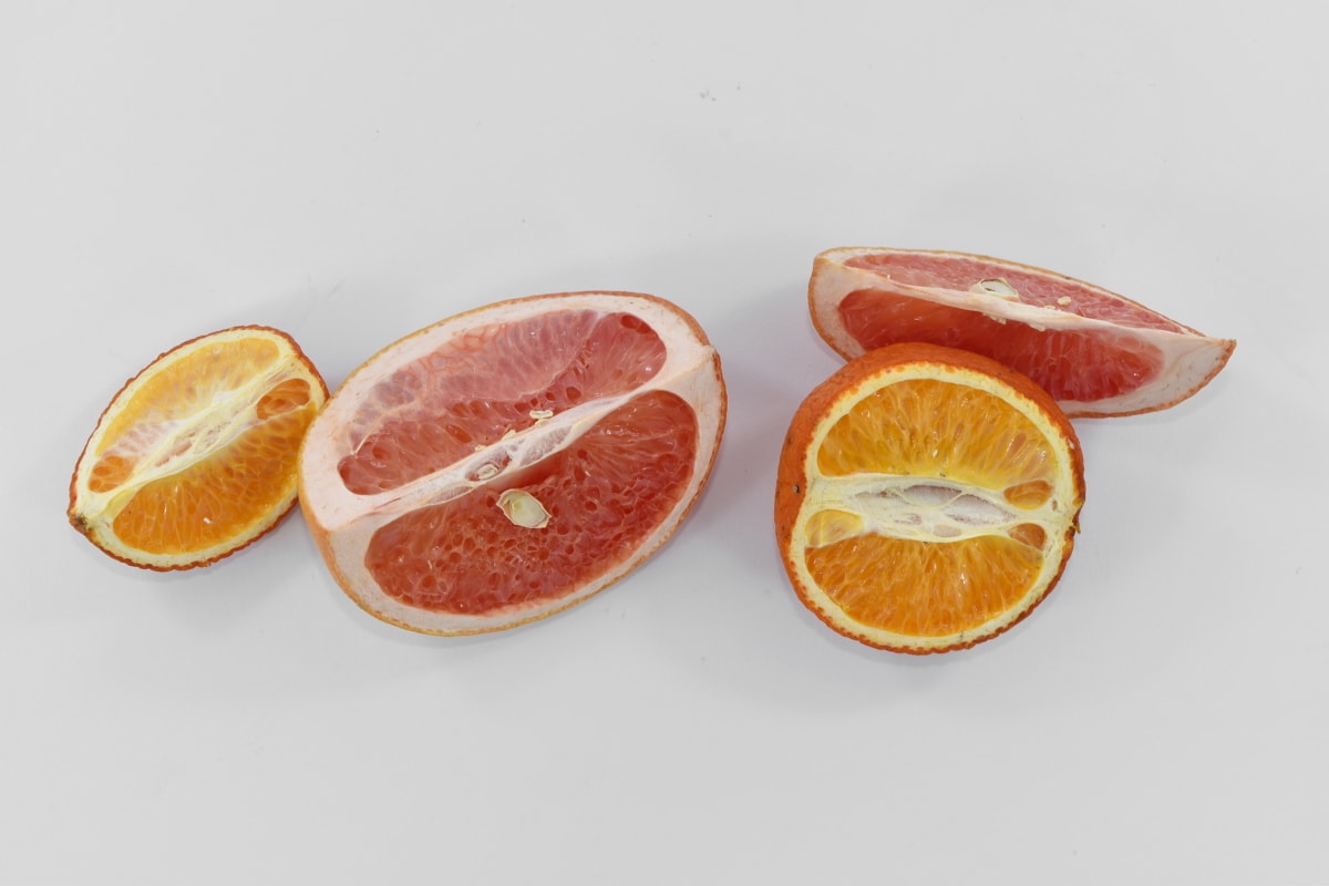 grapefruit, segmenten, tangerine, vitamine, citrus, zoet, gezonde, vrucht, oranje, voedsel