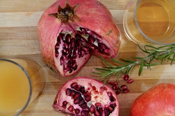 antioxidant, citrus, koktail na báze ovocia, ovocné šťavy, Granátové jablko, tropický, produkujú, jedlo, ovocie, zdravie
